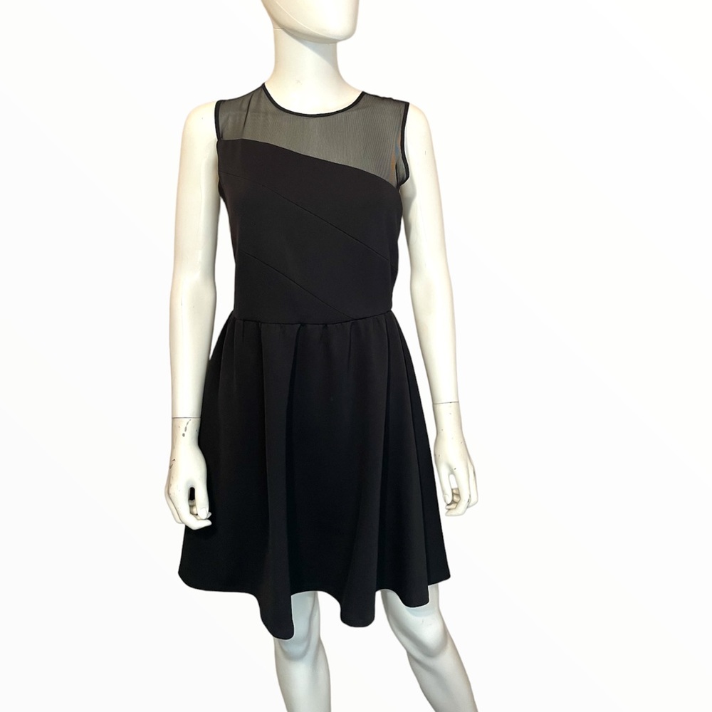JAX black A-Line holiday/Casual Dress